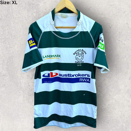 BARRABA RAMS RUGBY UNION MATCH JERSEY