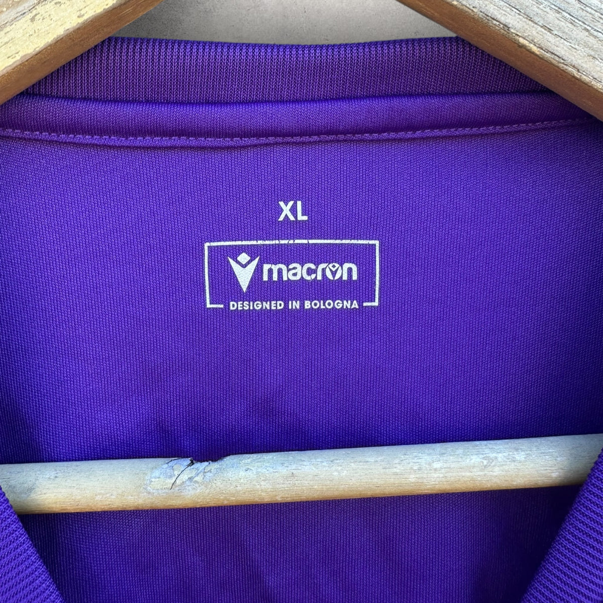 APIA LEICHHARDT MACRON PURPLE FOOTBALL JERSEY