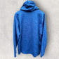 NEW YORK METS MAJESTIC AUTHENTIC BLUE MLB HOODED JUMPER