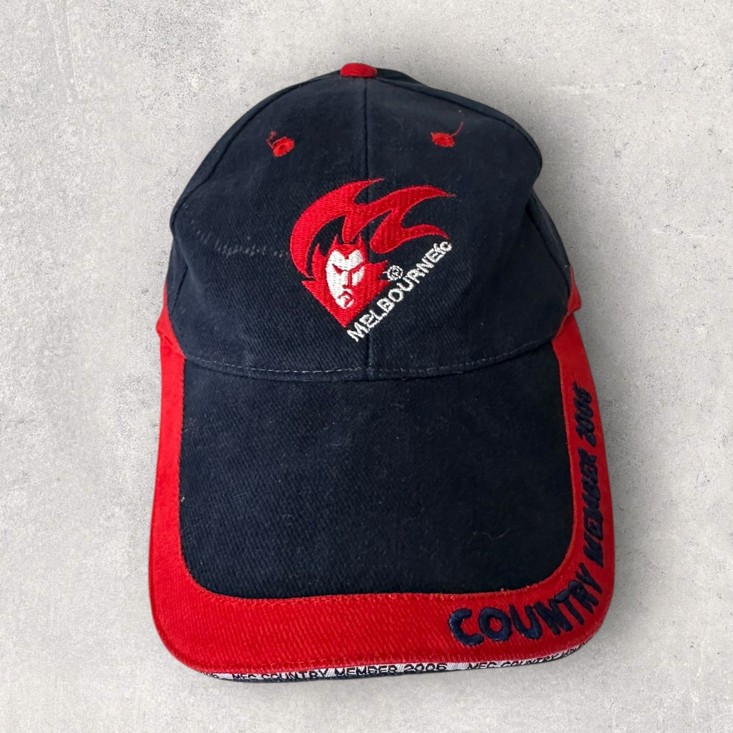 MELBOURNE DEMONS 2006 MEMBERS AFL HAT