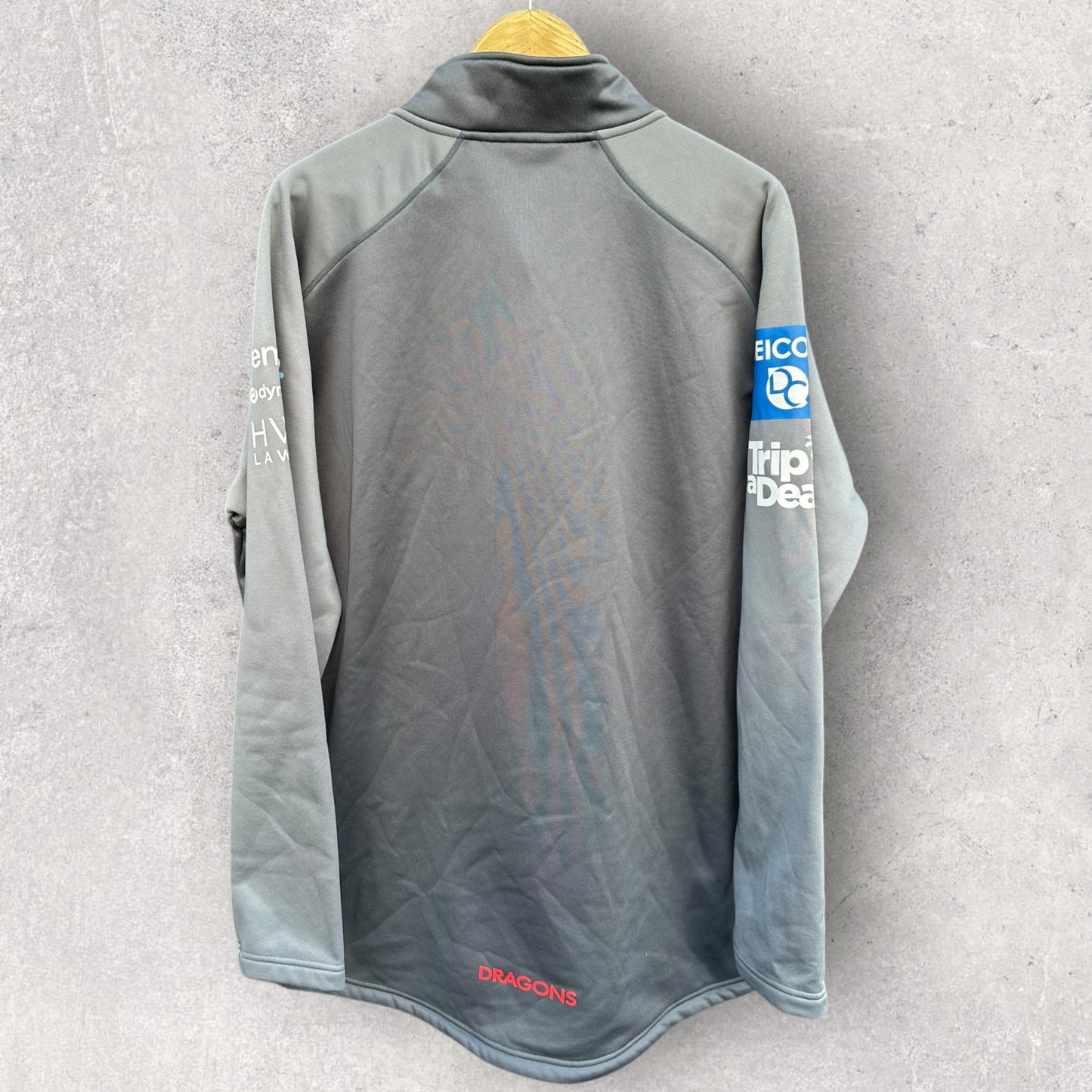 ST GEORGE ILLAWARRA DRAGONS 2025 CLASSIC HALF ZIP PULLOVER JACKET