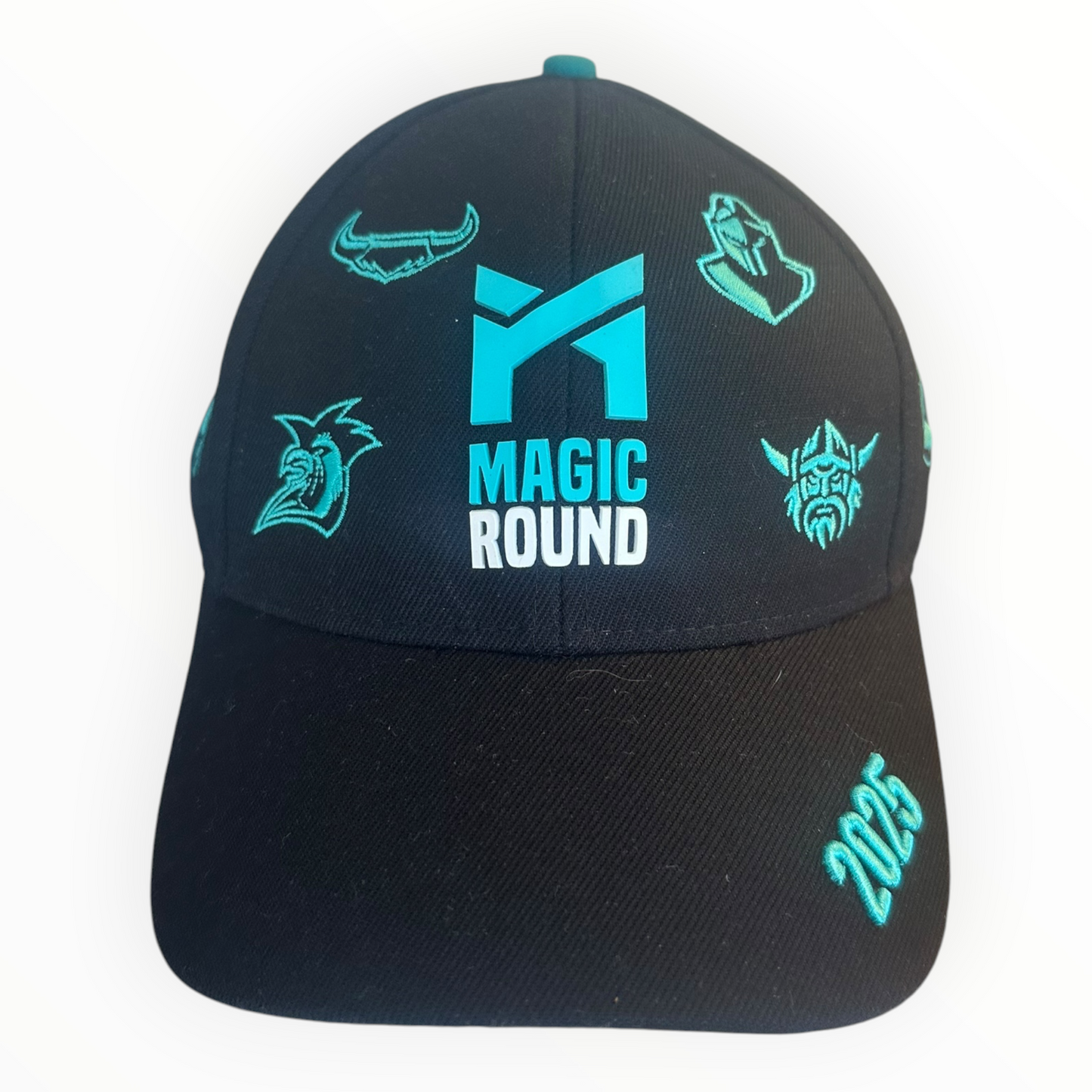 NRLW Magic Round 2025 Black Snap Back Baseball Cap Hat