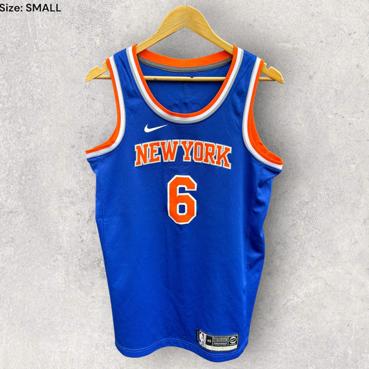 KRISTAPS PORZINGIS NEW YORK KNICKS NIKE NBA JERSEY