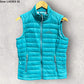 KATHMANDU DUCKDOWN 500 LADIES BLUE SLEEVELESS PUFFER JACKET