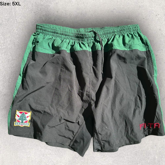 LEBANON CEDARS RUGBY LEAGUE TRAINING SHORTS