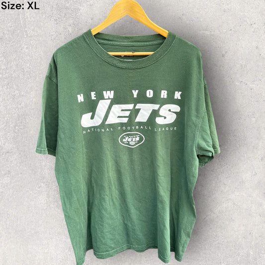 NEW YORK JETS VINTAGE GREEN NFL SHIRT