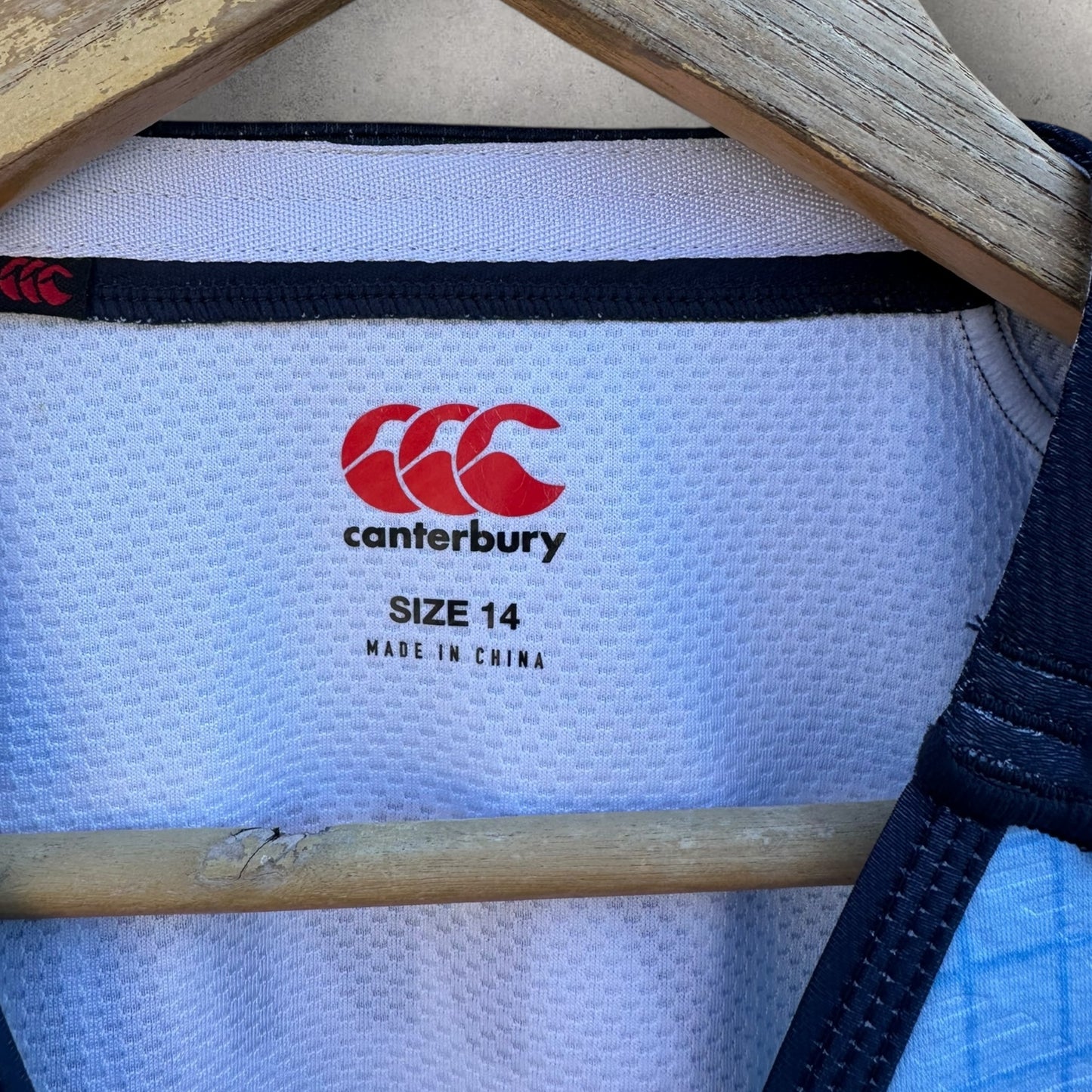 NSW WARATAHS CANTERBURY KIDS RUGBY UNION JERSEY