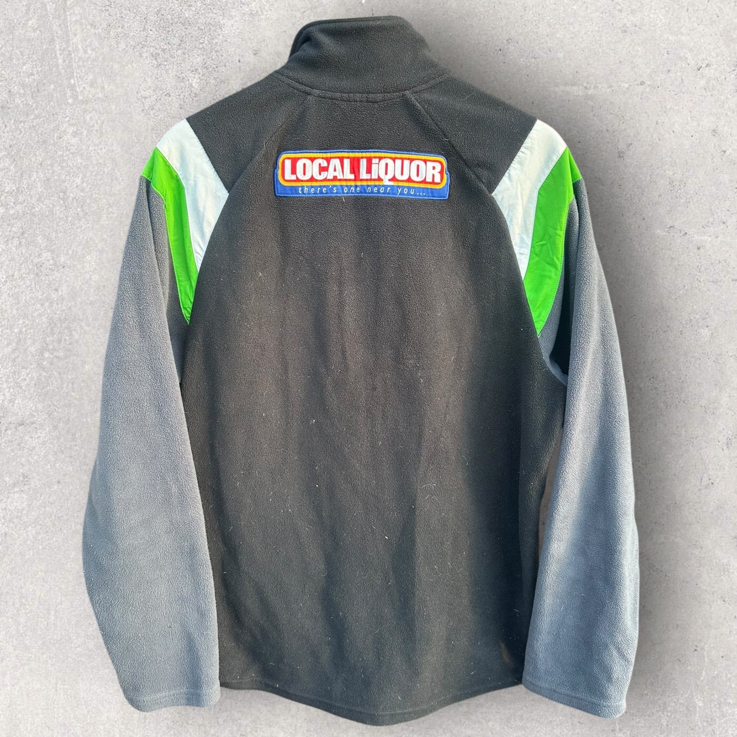 Canberra Raiders ISC Half Zip Vintage Fleece Black Jacket