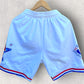 NBA 1991 ALL STAR GAME HARDWOOD CLASSIC WHITE BASKETBALL SHORTS