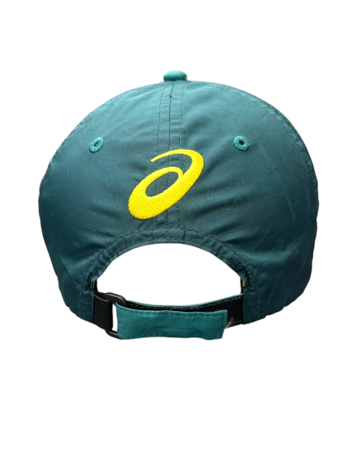 CRICKET AUSTRALIA ODI ASICS GREEN TRAINING CRICKET HAT