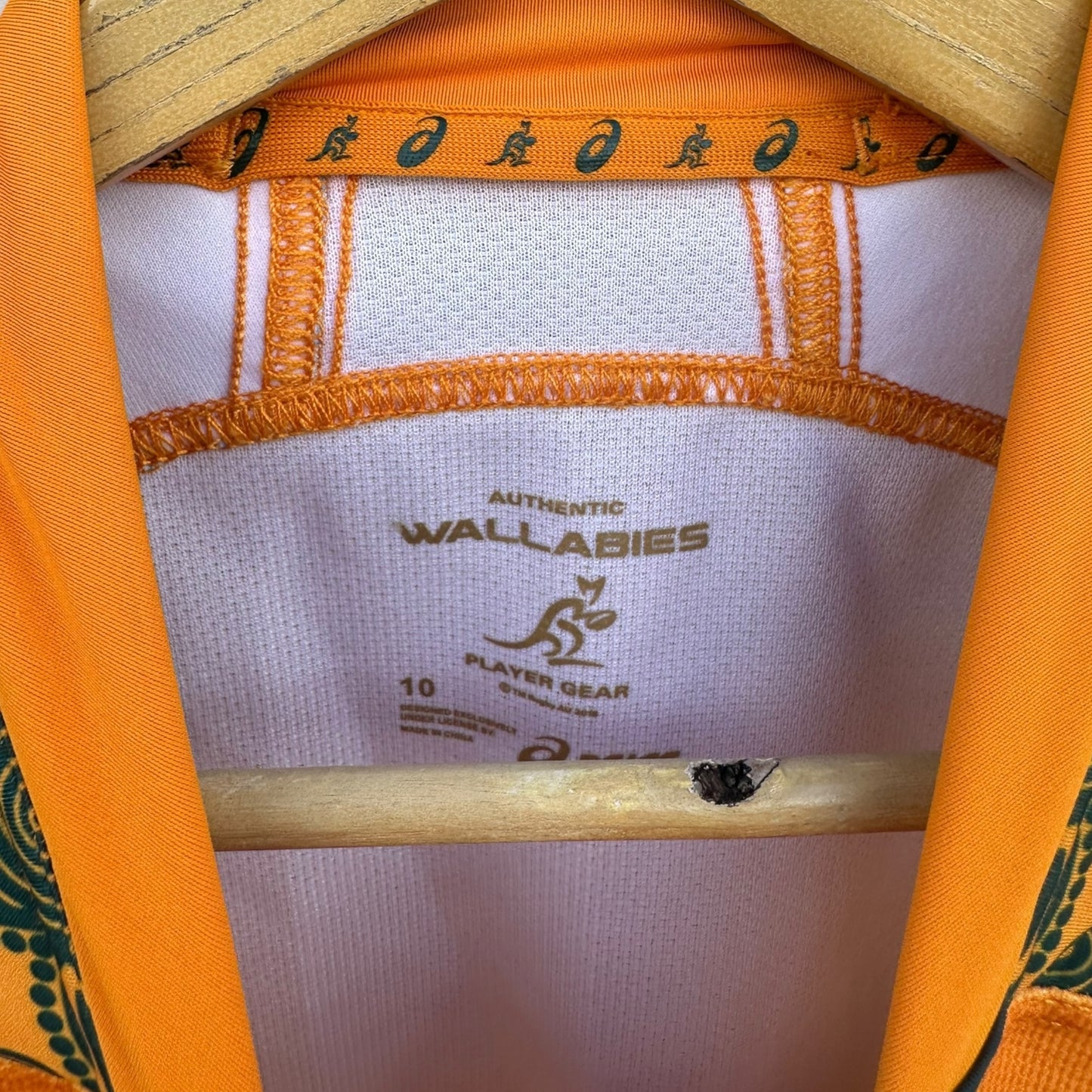 AUSTRALIAN WALLABIES INDIGENOUS ASICS KIDS JERSEY