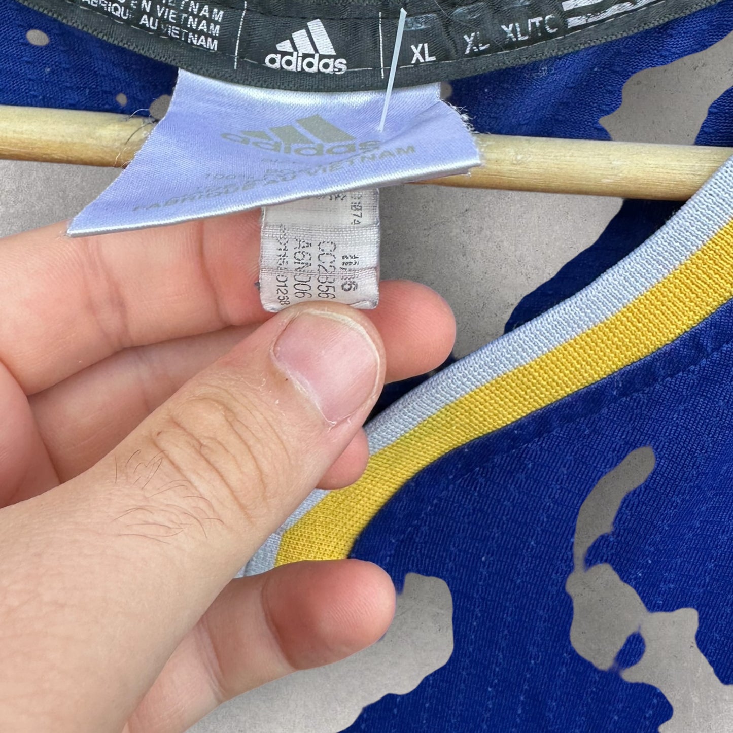 KEVIN DURANT GOLDEN STATE WARRIORS 2016 ADIDAS SWINGMAN JERSEY