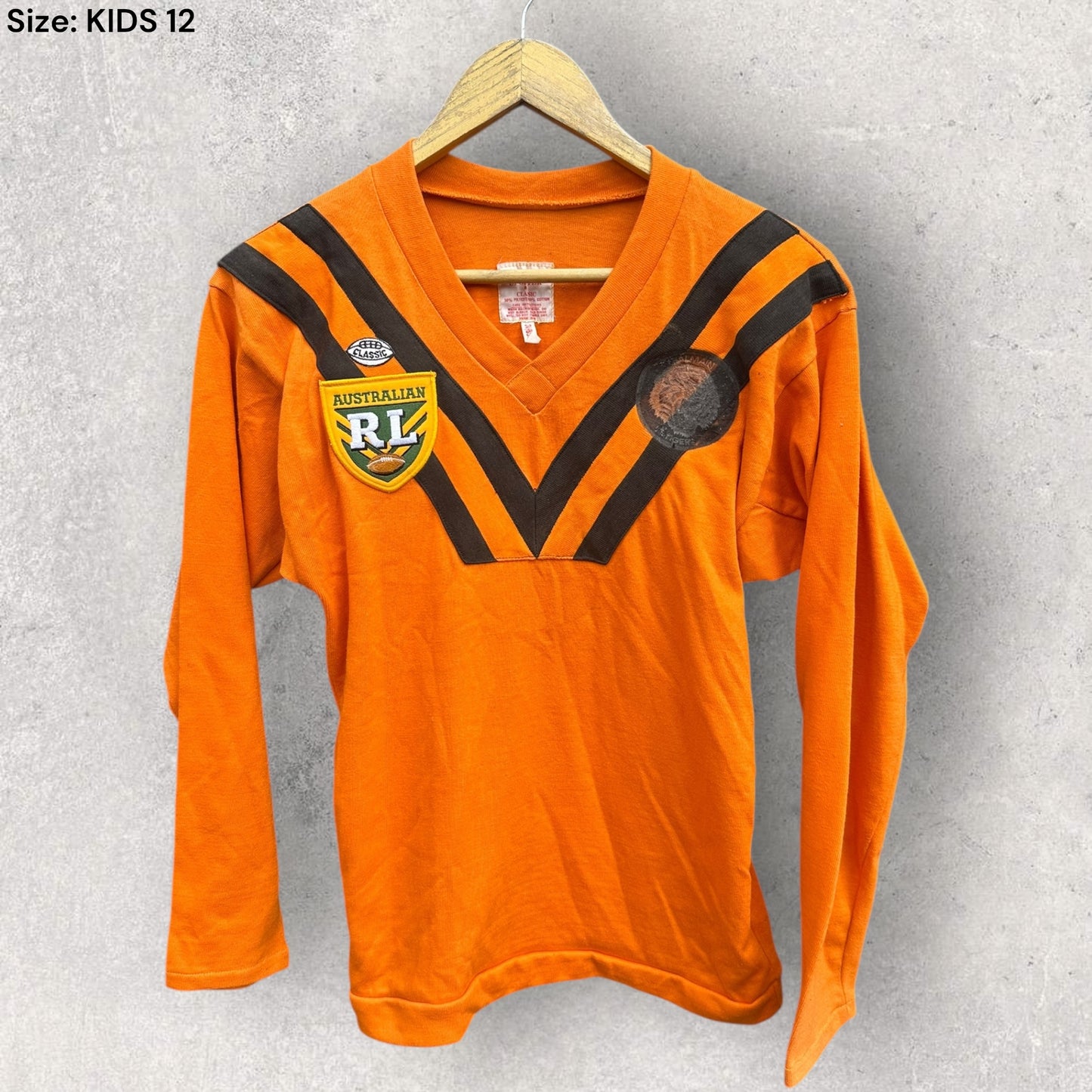BALMAIN TIGERS 1995 ARL KIDS VINTAGE JERSEY