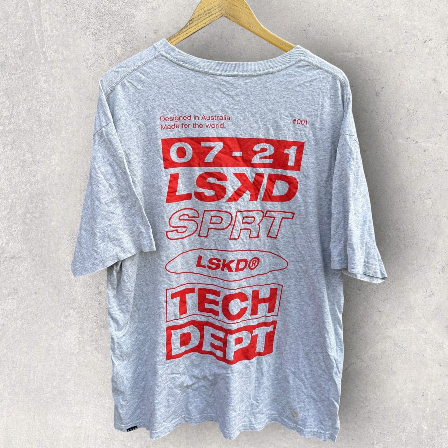 LSKD Grey Short Sleeve Shirt