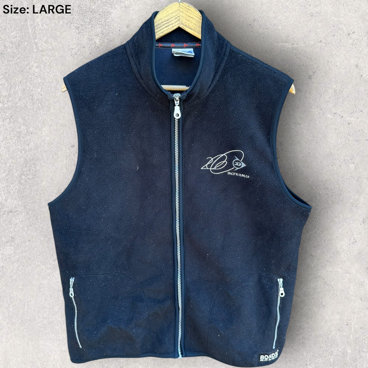 Sydney 2000 Olympic Games x Dunlop Black Fleece Vest