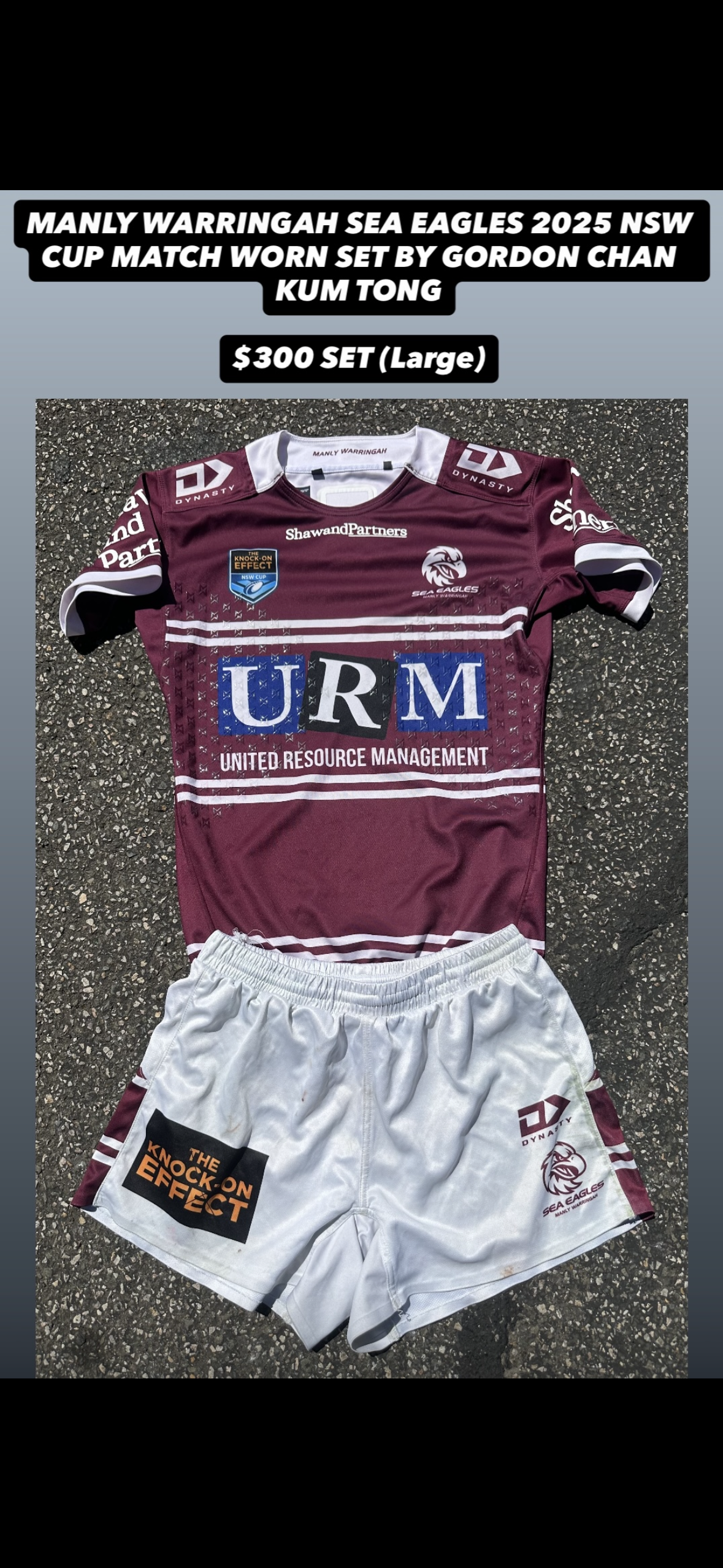MANLY KOE MATCH SET