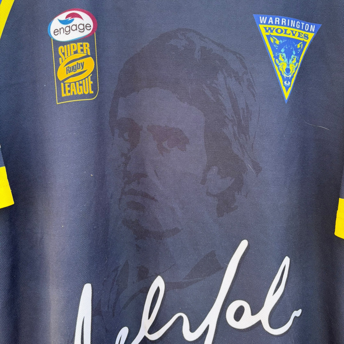 Andrew John’s Warrington Wolves ISC Superleague Training Shirt