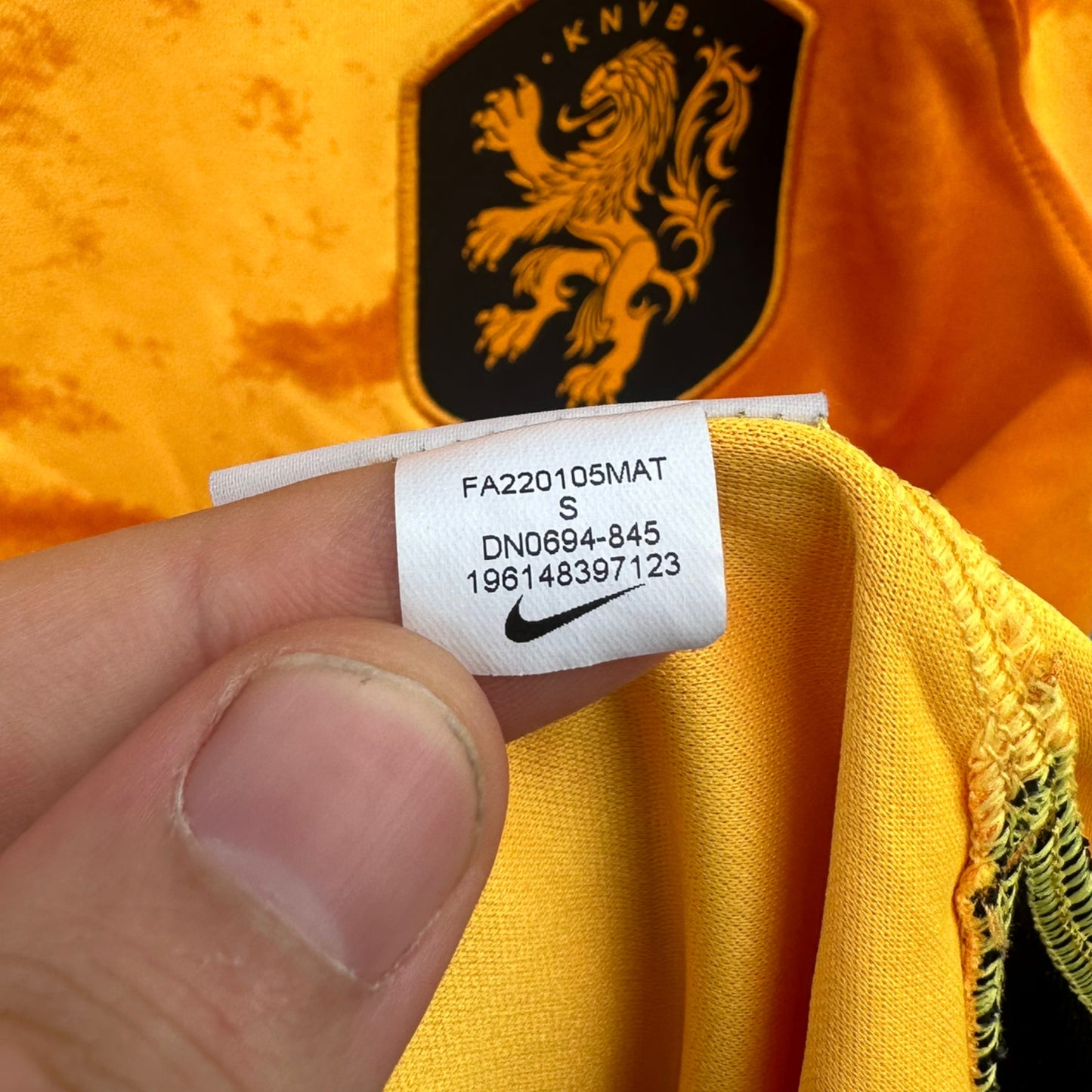 NETHERLANDS 2022 NIKE HOME FOOTBALL JERSEY