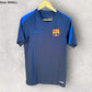 BARCELONA FC NIKE BLUE FOOTBALL TRAINING JERSEY