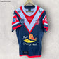 SYDNEY ROOSTERS 2024 MATCH WORN + SIGNED CHARITY NEST JERSEY ISSUED TO TERRELL MAY