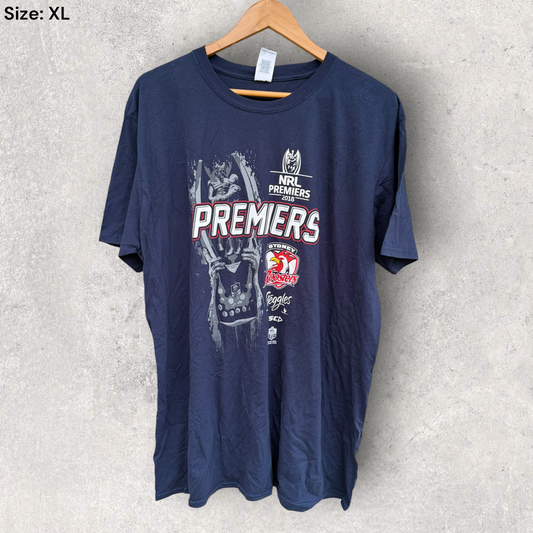 Sydney Roosters 2018 Premiers Nrl Shirt