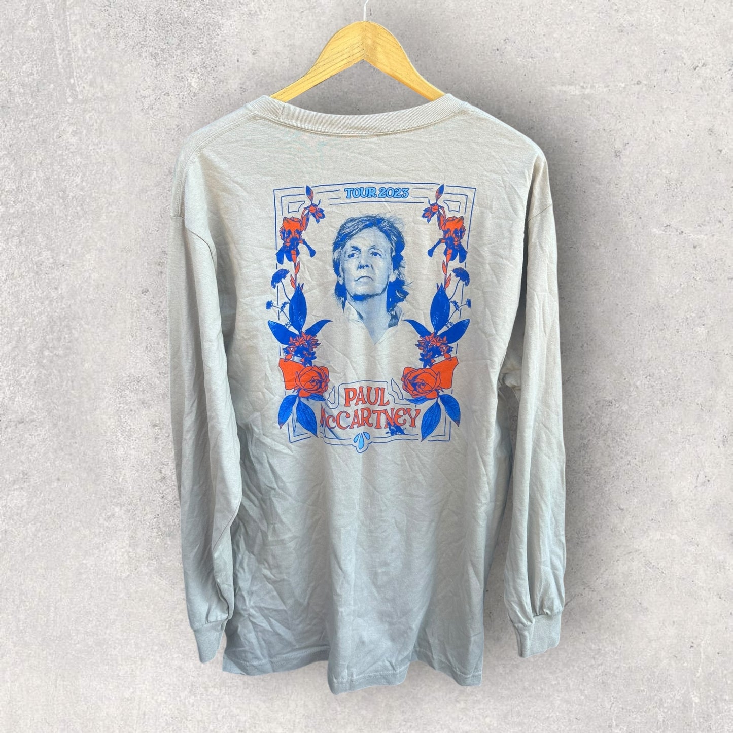 PAUL McCARTNEY GOT BACK 2023 TOUR LONG SLEEVE SHIRT