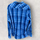 RM WILLIAMS BLUE LONG SLEEVE VINTAGE BUTTON UP SHIRT
