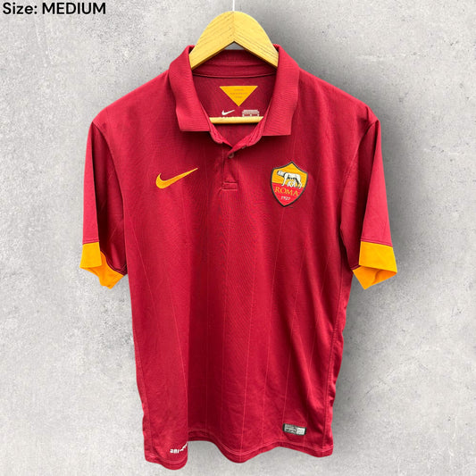 AS ROMA 2014-2015 NIKE FOOTBALL HOME JERSEY