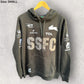 SOUTH SYDNEY RABBITOHS CLASSIC BLACK HOODED PULLOVER JUMPER