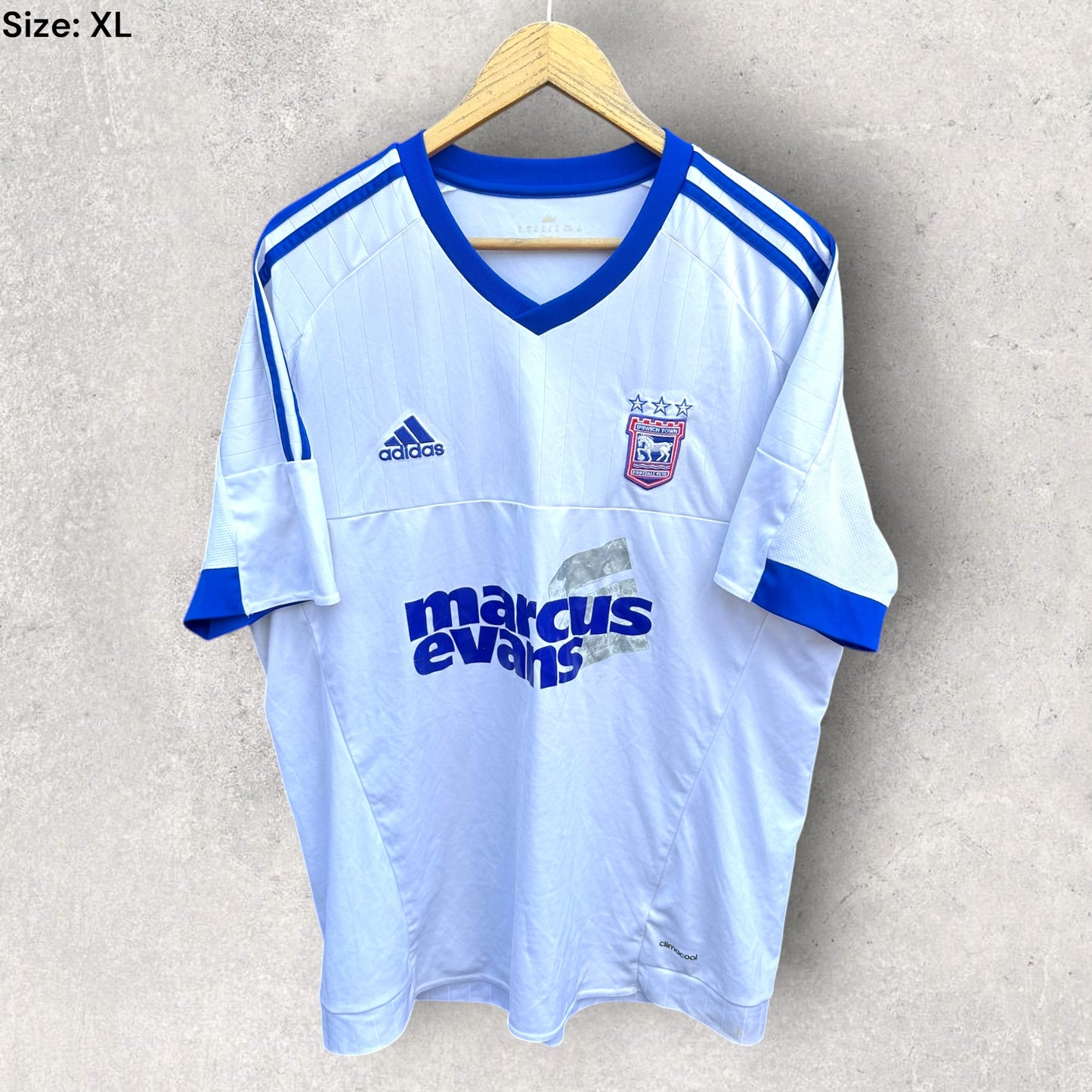 IPSWICH TOWN 2015-2016 ADIDAS THIRD FOOTBALL JERSEY