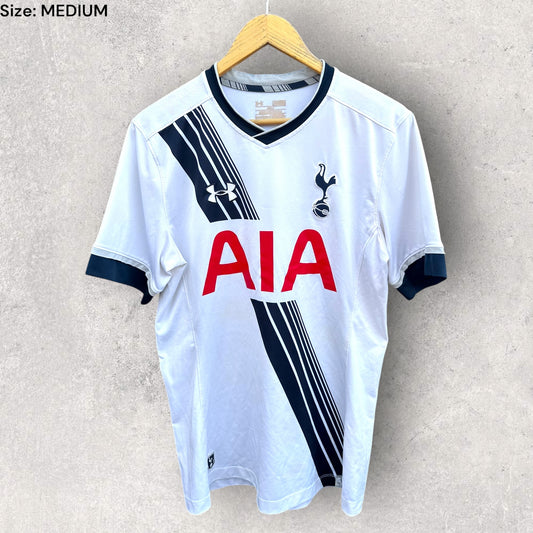 TOTTENHAM HOTSPURS 2015-2016 HOME UNDER ARMOUR FOOTBALL JERSEY
