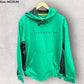NIKE LIVESTRONG GREEN PULLOVER HOODED JUMPER