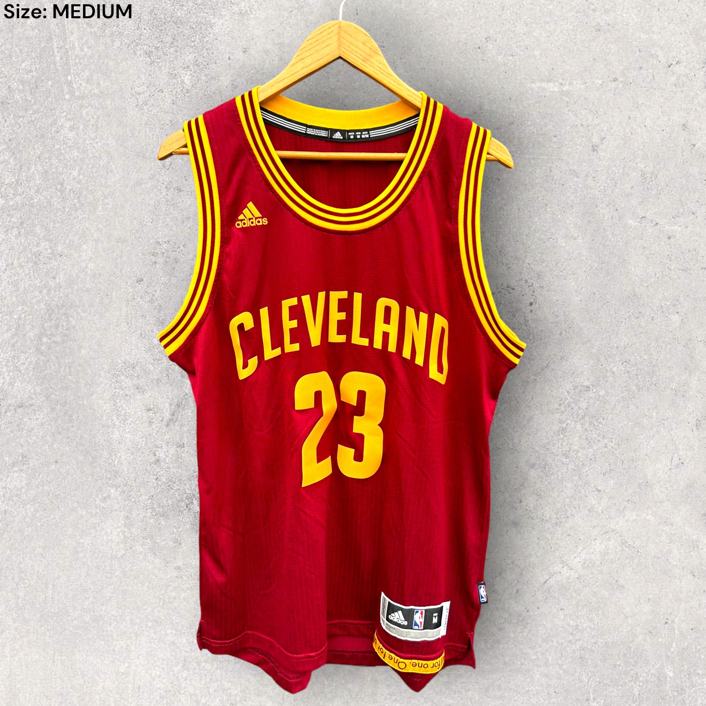 LEBRON JAMES CLEVELAND CAVALIERS ADIDAS 2014 JERSEY