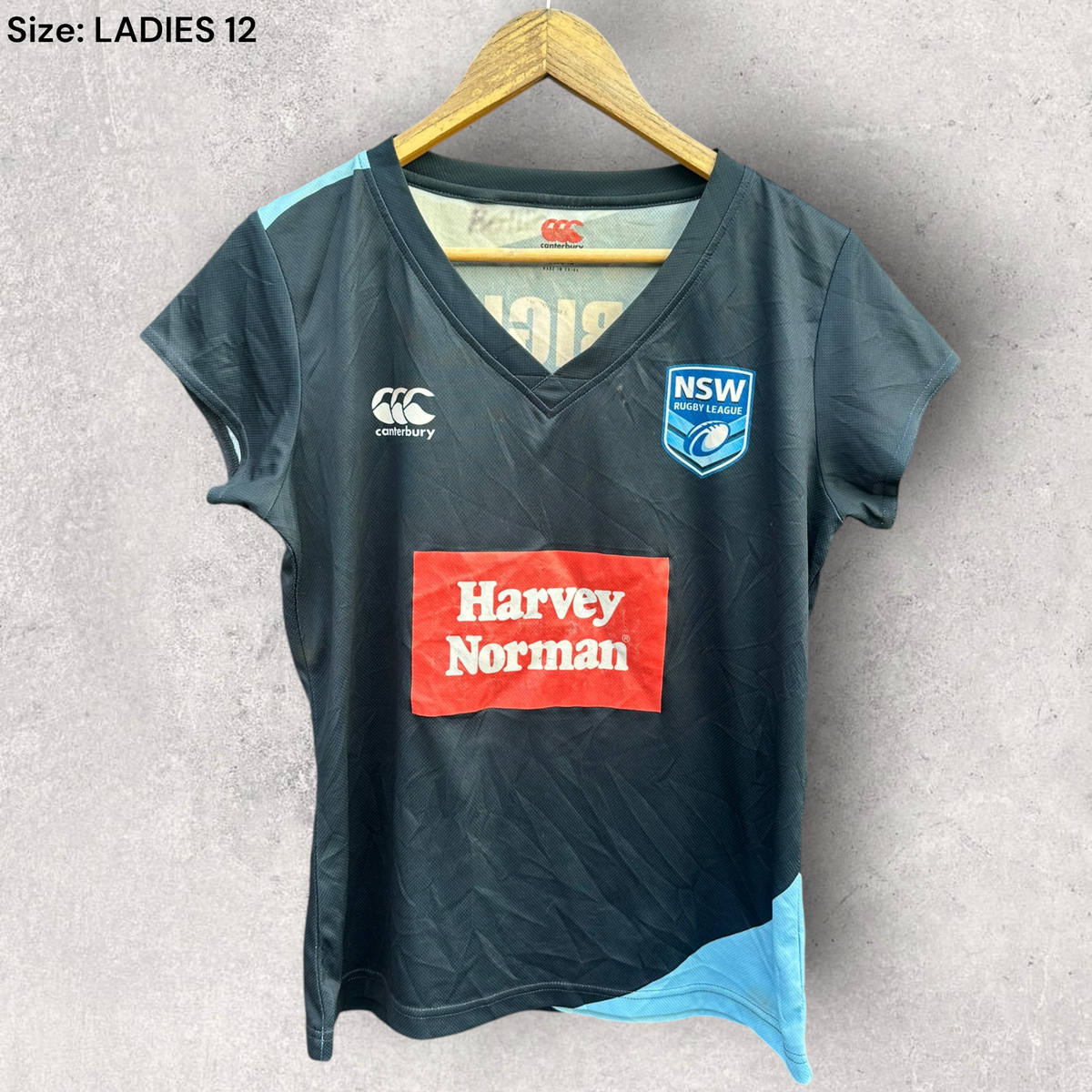 NSW Rugby League Origin Pathways Player Issued Training Shirt Botille Vette Welsh