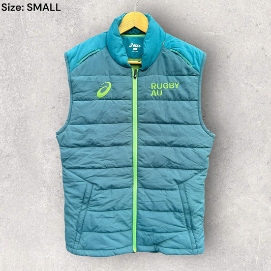 Rugby Australia AU ASICS Green Padded Vest