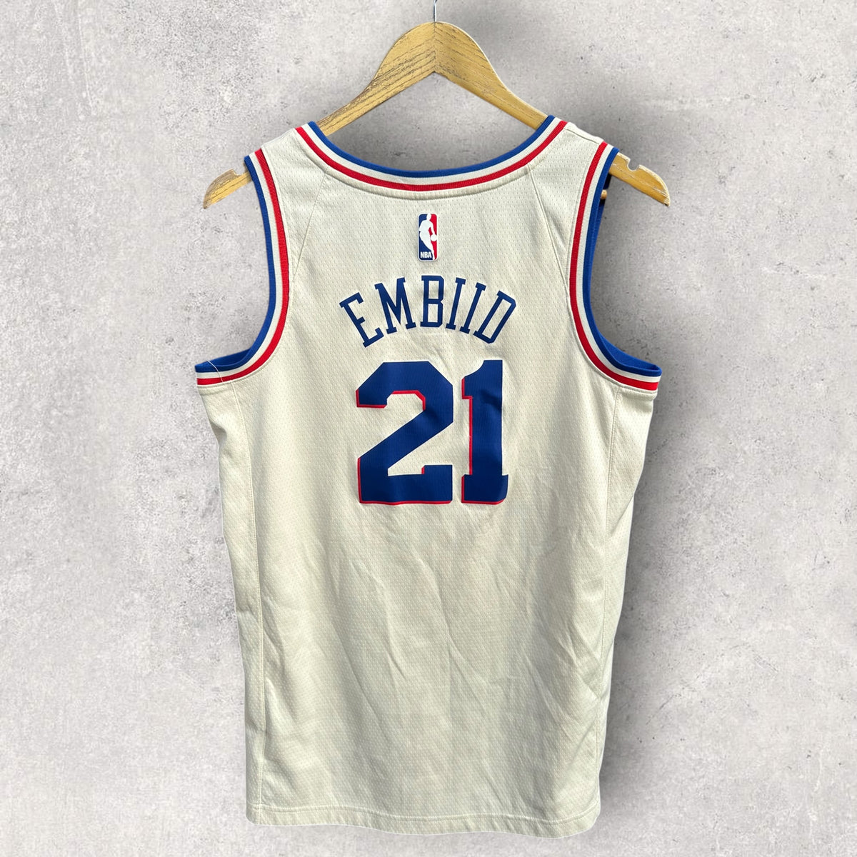 Joel Embiid Philadelphia 76ers Nike NBA Swingman Basketball Jersey