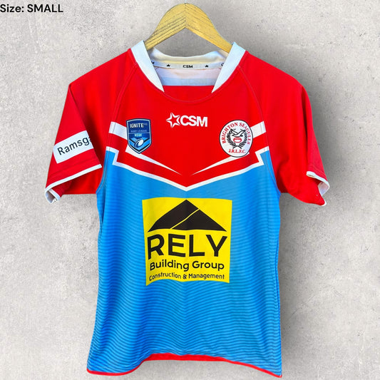BRIGHTON SEAGULLS NSW RUGBY LEAGUE MATCH JERSEY