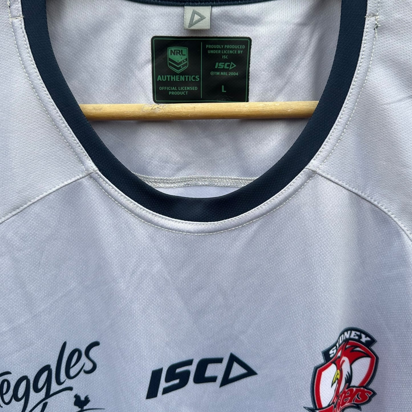 Sydney Roosters ISC ‘Here Come The Roosters’ Short Sleeve NRL Training Shirt