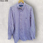RALPH LAUREN POLO BUTTON UP LONG SLEEVE RED/WHITE/BLUE CHECKERED SHIRT