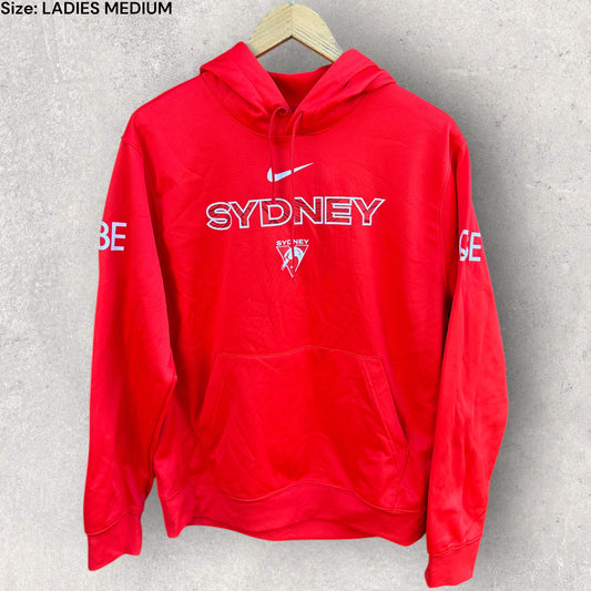 SYDNEY SWANS NIKE LADIES PULLOVER RED AFL JUMPER