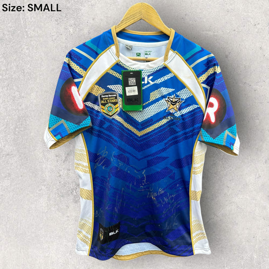 Nrl All Stars 2015 BLK Rugby League Jersey Signed By team Brand New