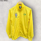 BRAZIL X PELE FULL ZIP YELLOW FOOTBALL JACKET