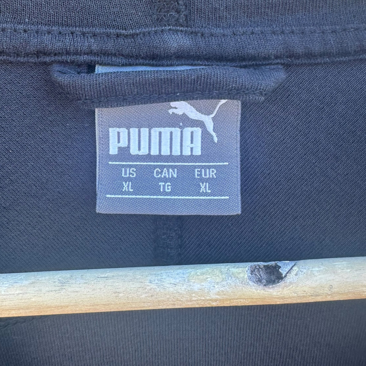 AC Milan Puma Full Zip Black Hooded Jacket
