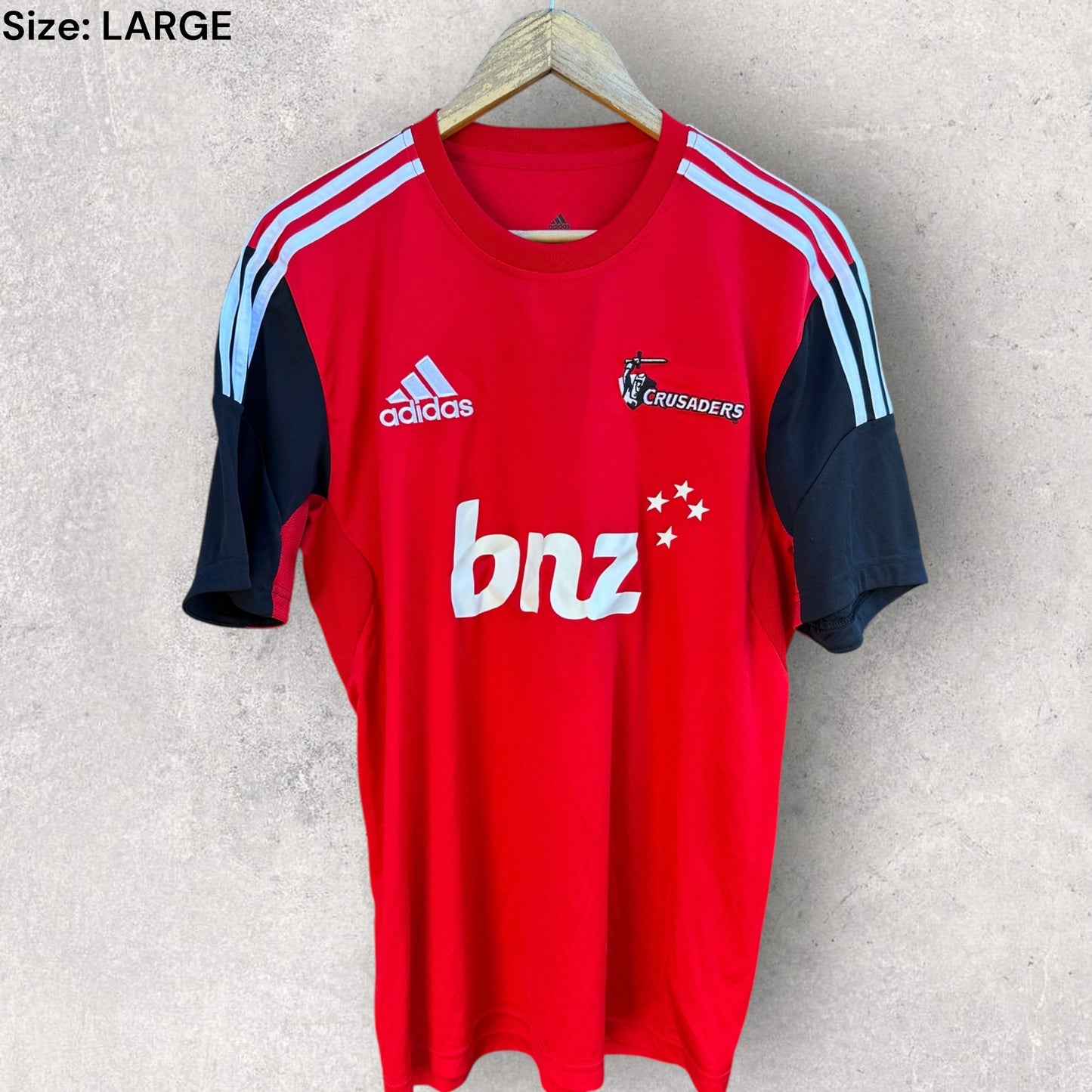 Canterbury Crusaders 2014 Jed Brown Issued Adidas Training Shirt