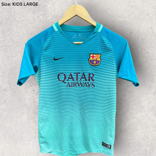 BARCELONA FC 2017-2018 THIRD NIKE FOOTBALL JERSEY
