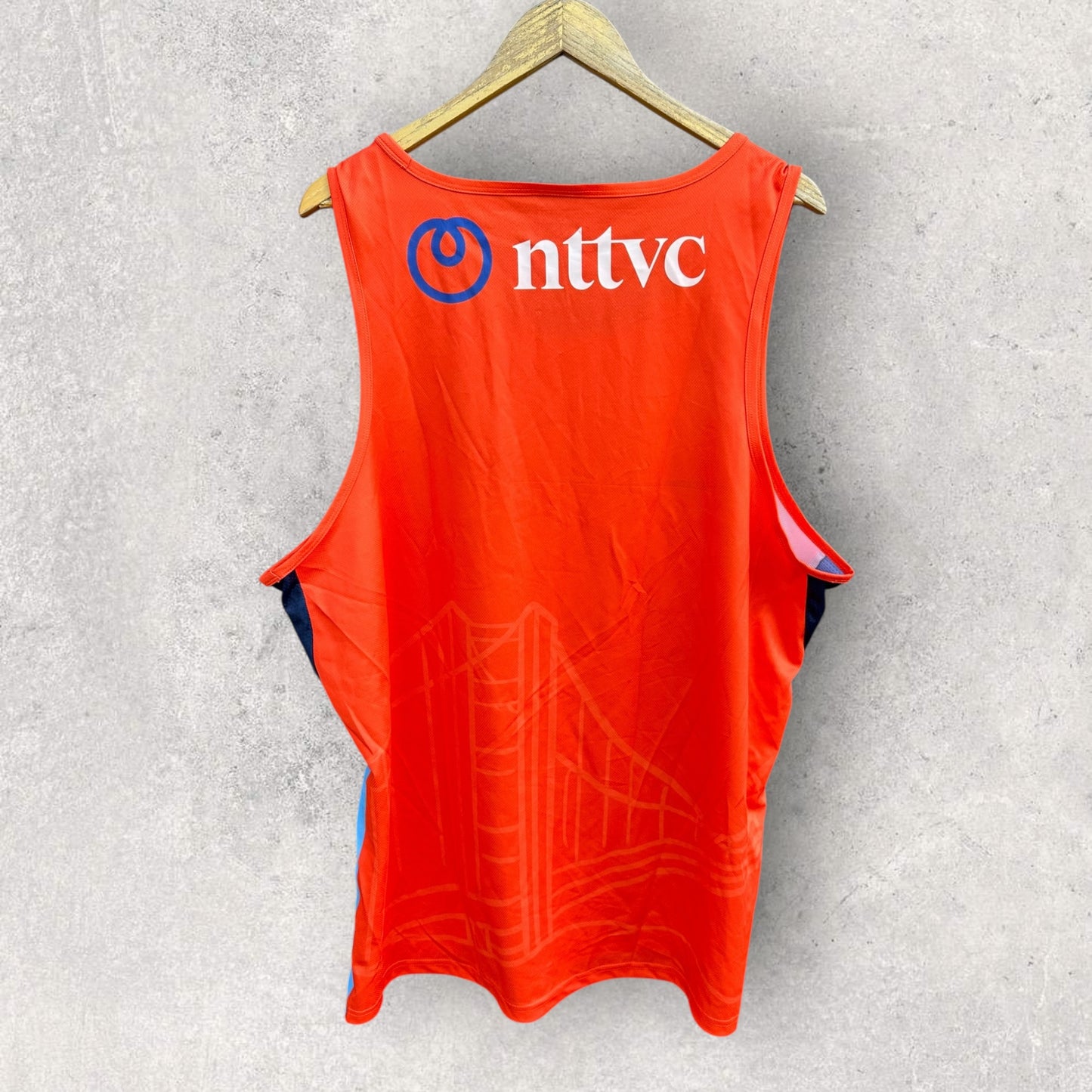 San Francisco Unicorns MLC Cricket player issued training singlet