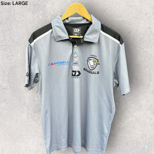 TWEED SEAGULLS PLAYER ISSUED MEDIA POLO