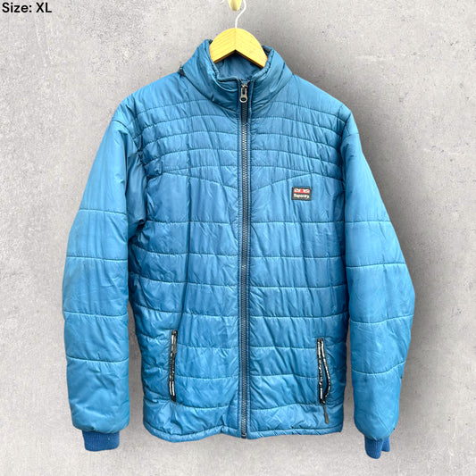 SUPERDRY BLUE PUFFER JACKET