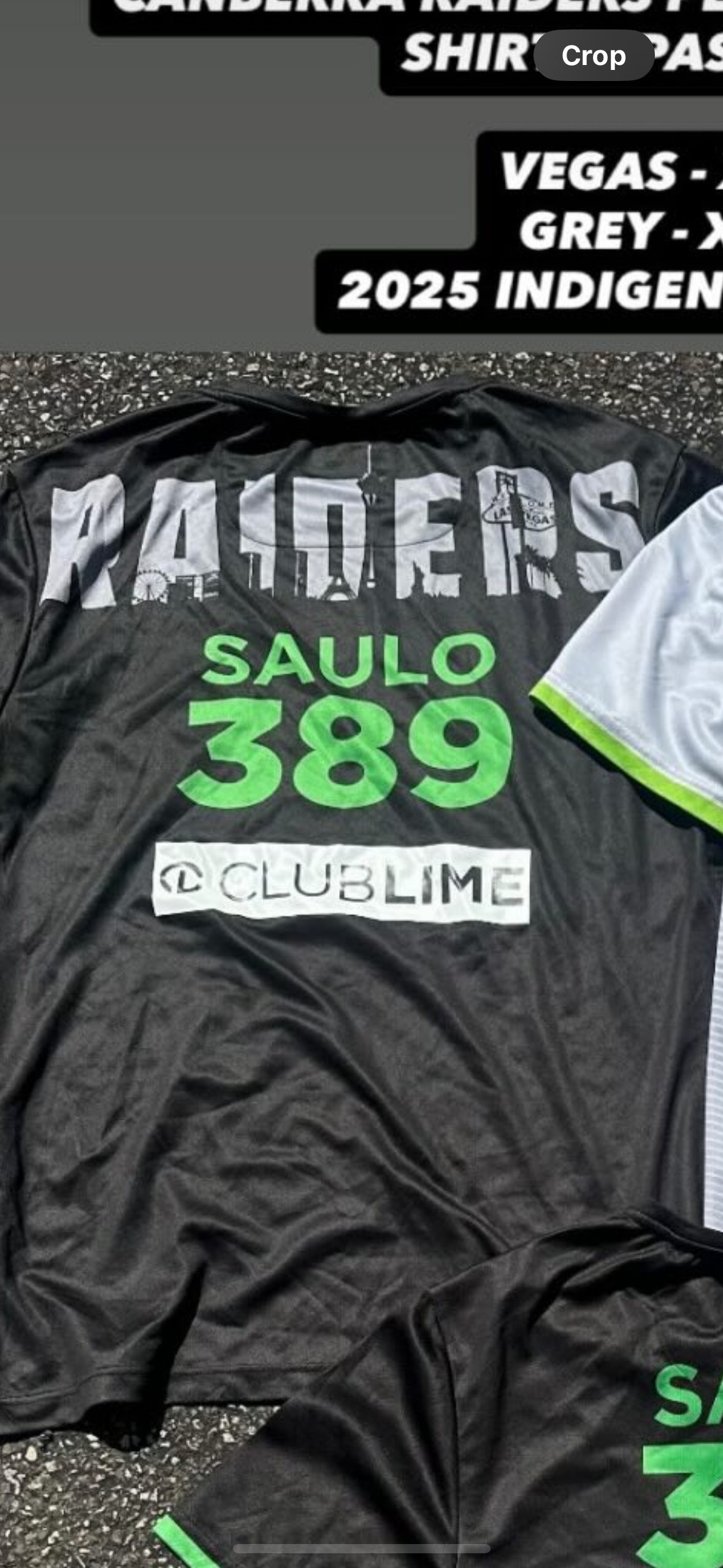 RAIDERS SAULO SHIRT