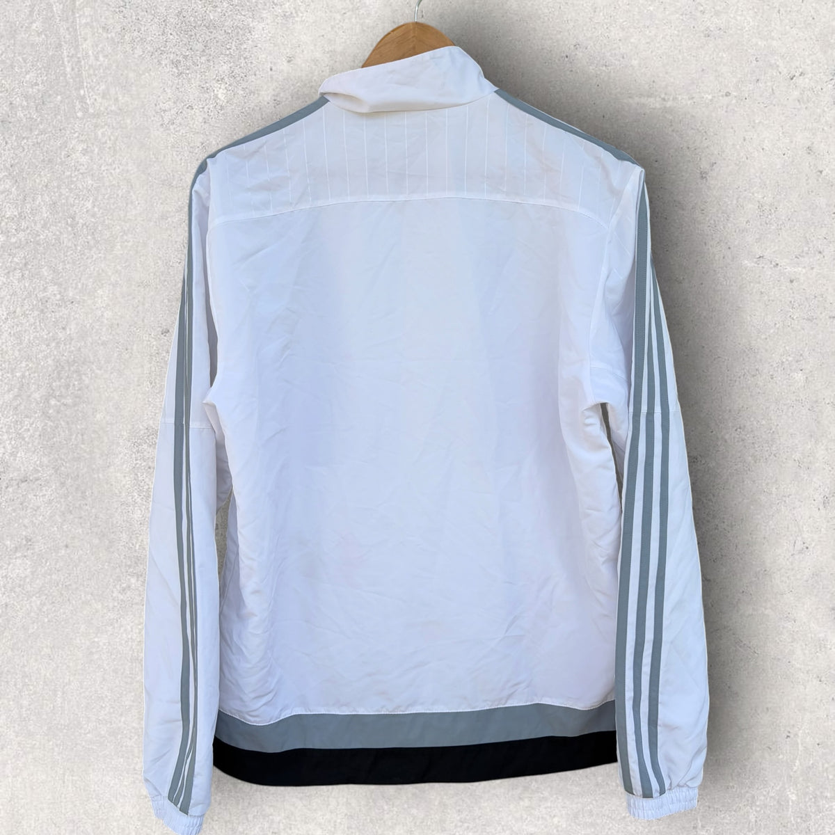 Fulham Football Club Adidas 2015 White Windbreaker Jacket